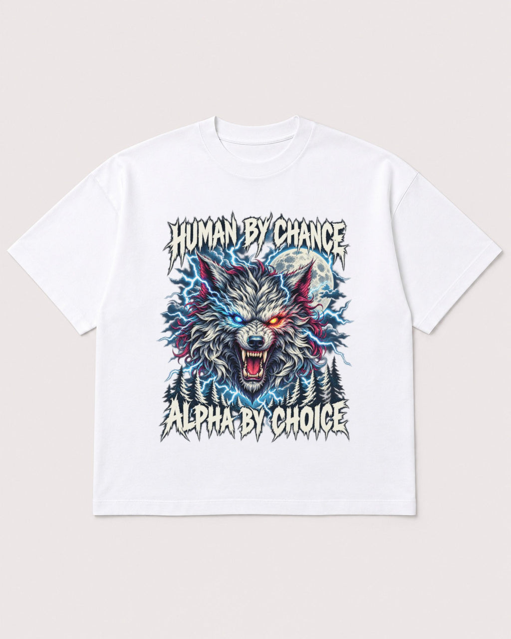 Mockup Boxy Heavyweight Tee White product