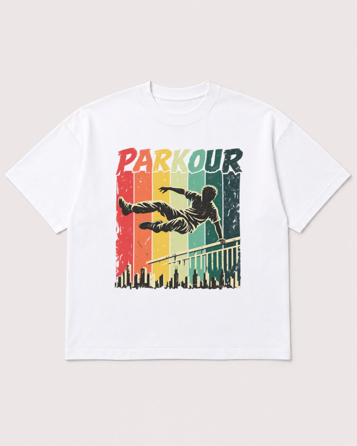 Mockup Boxy Heavyweight Tee White product