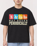 Mockup Boxy Heavyweight Tee Black male close-up 13