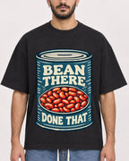 Mockup Boxy Heavyweight Tee Black male close-up 07