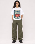 Mockup Boxy Heavyweight Tee White female full-body 07