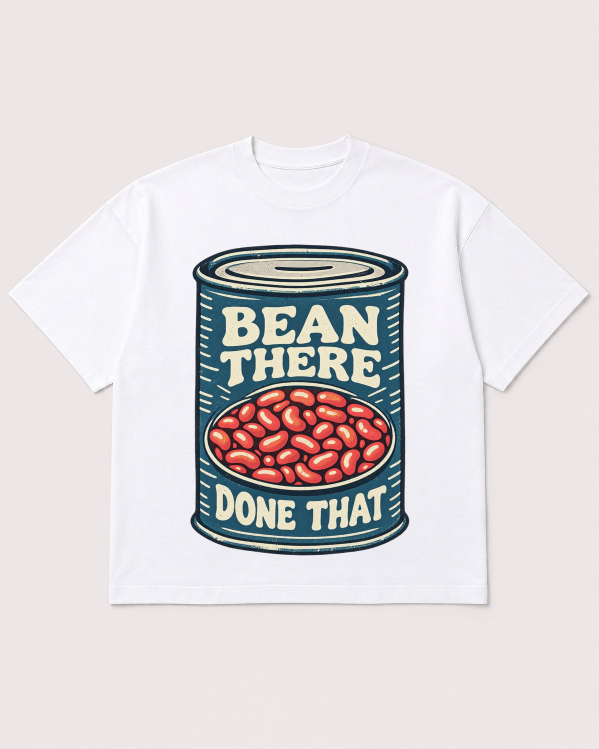 Mockup Boxy Heavyweight Tee White product