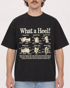 Mockup Boxy Heavyweight Tee Black male close-up 09