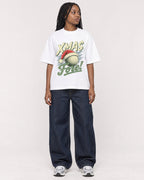 Mockup Boxy Heavyweight Tee White female full-body 04