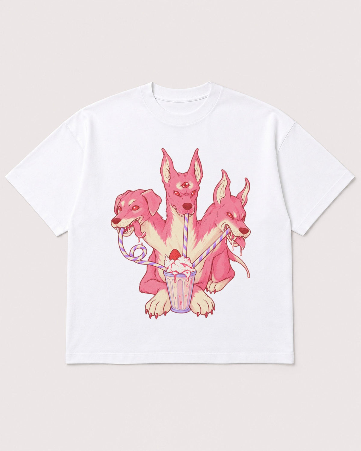 Mockup Boxy Heavyweight Tee White product