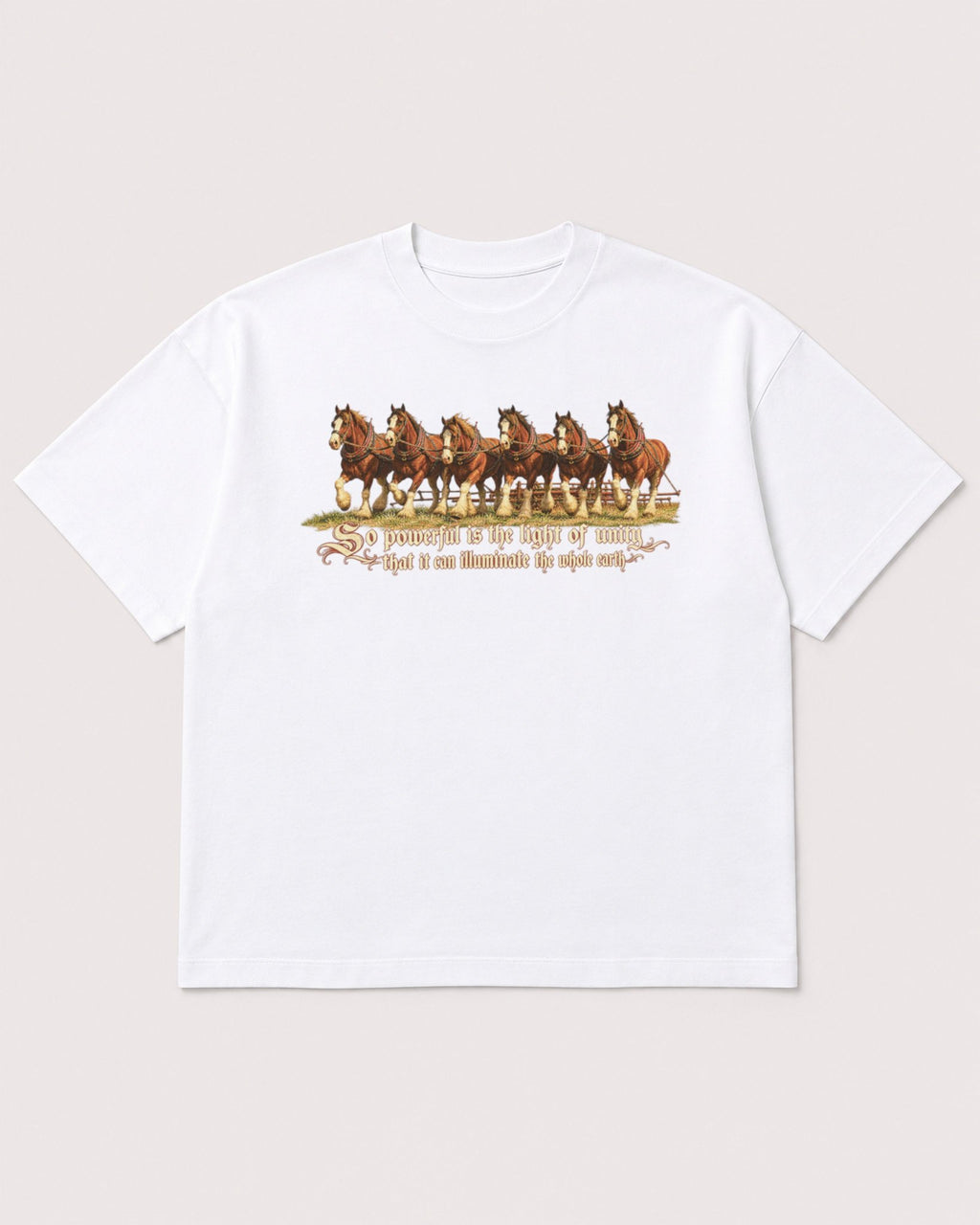 Mockup Boxy Heavyweight Tee White product