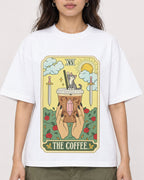 Mockup Boxy Heavyweight Tee White female close-up 02