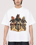 Mockup Boxy Heavyweight Tee White male close-up 11