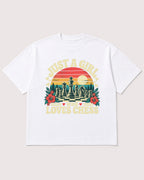 Mockup Boxy Heavyweight Tee White product
