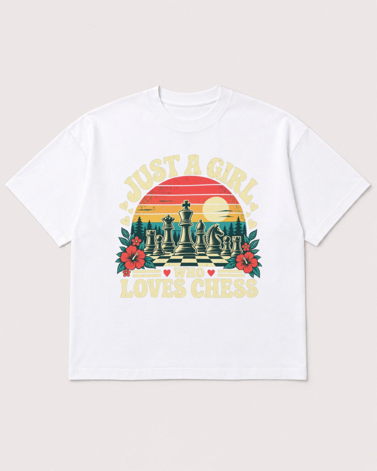 Mockup Boxy Heavyweight Tee White product