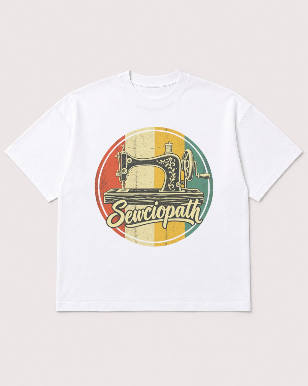 Mockup Boxy Heavyweight Tee White product
