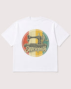 Mockup Boxy Heavyweight Tee White product