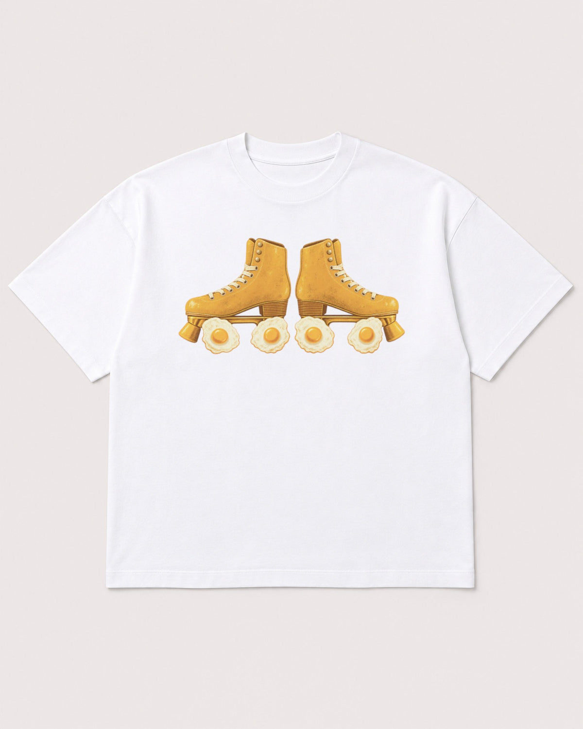 Mockup Boxy Heavyweight Tee White product
