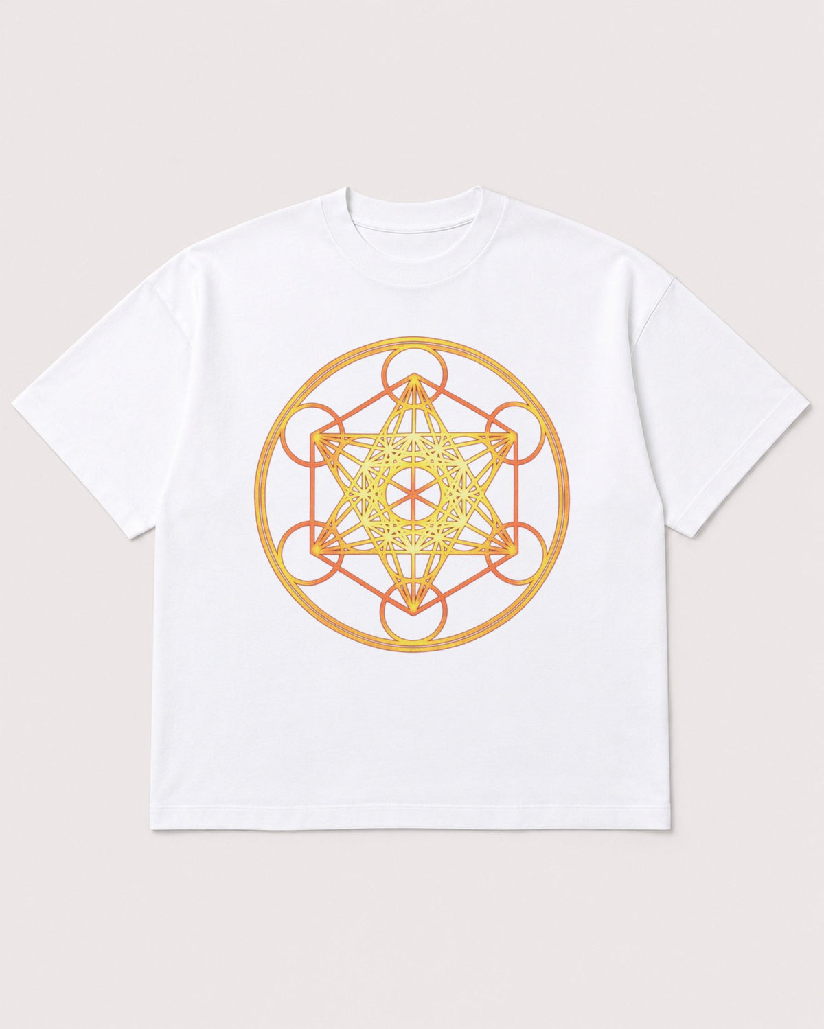 Mockup Boxy Heavyweight Tee White product