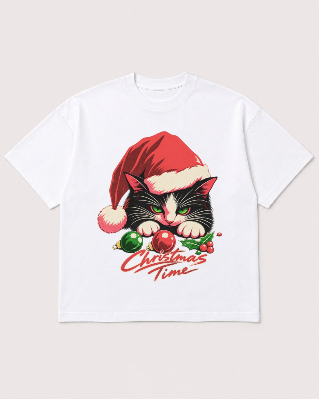 Mockup Boxy Heavyweight Tee White product