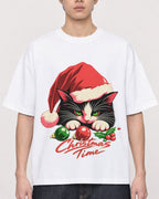 Mockup Boxy Heavyweight Tee White male close-up 01