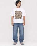 Mockup Boxy Heavyweight Tee White male full-body 22