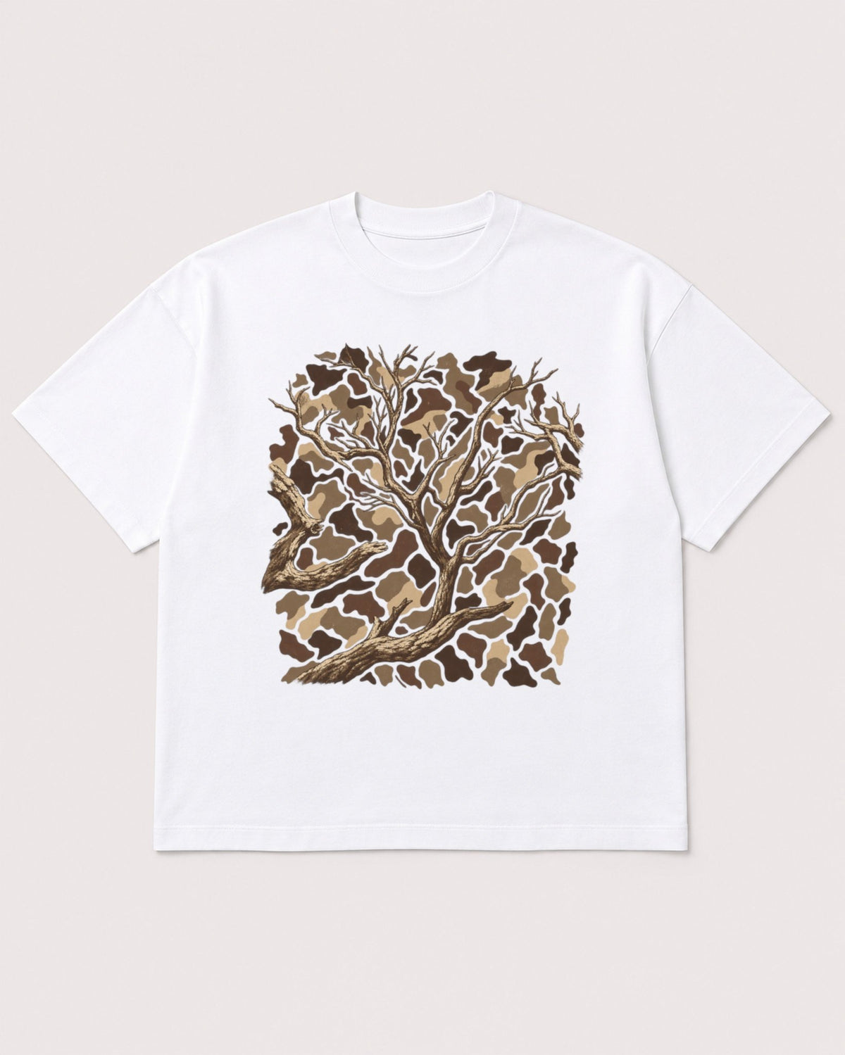 Mockup Boxy Heavyweight Tee White product