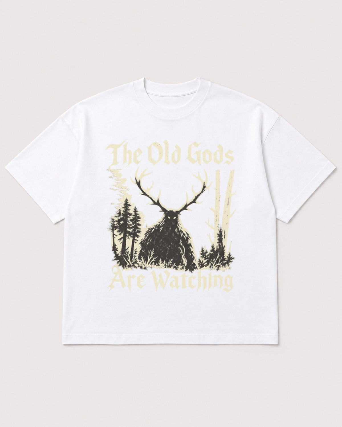 Mockup Boxy Heavyweight Tee White product