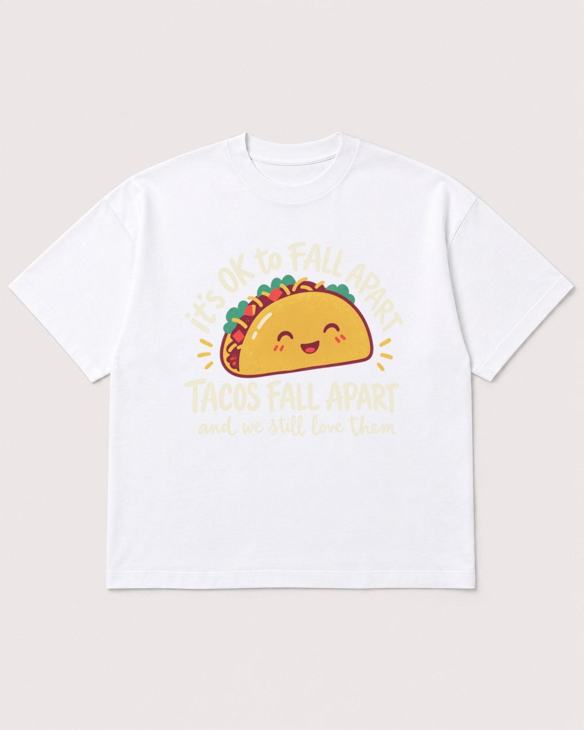 Mockup Boxy Heavyweight Tee White product