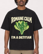 Mockup Boxy Heavyweight Tee Black male close-up 04