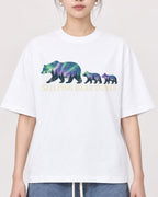 Mockup Boxy Heavyweight Tee White female close-up 41