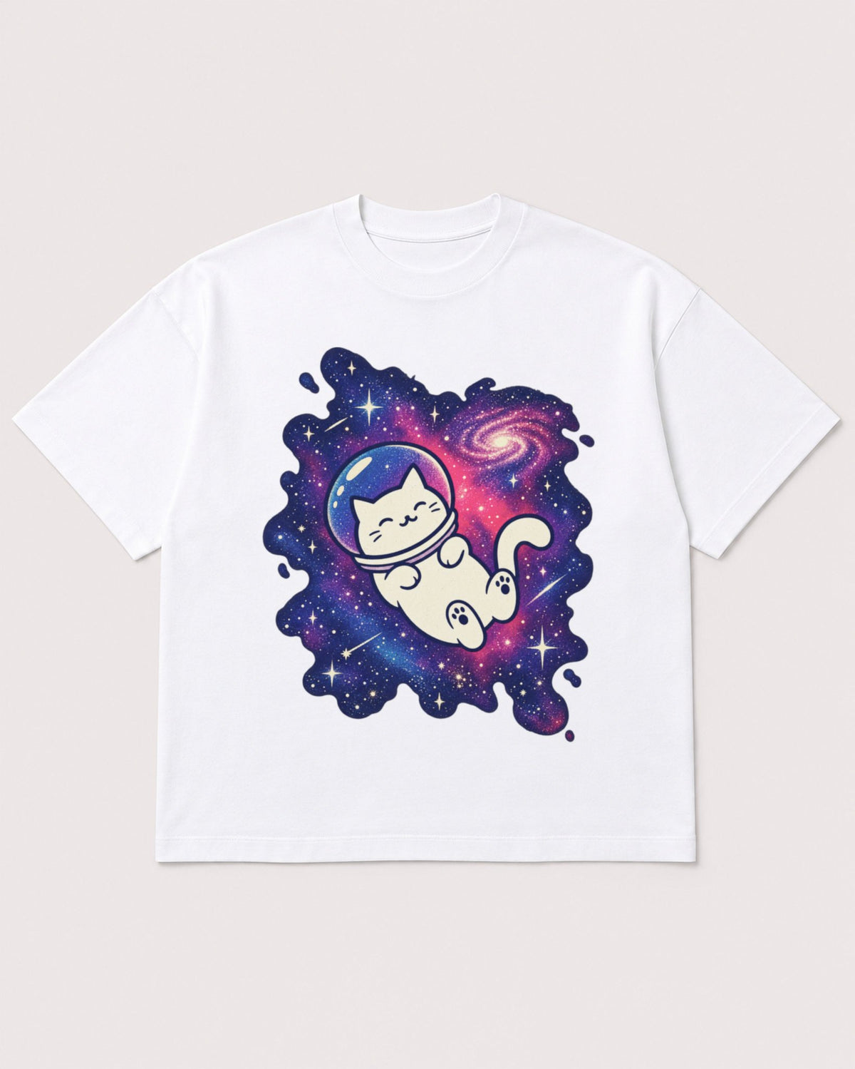Mockup Boxy Heavyweight Tee White product