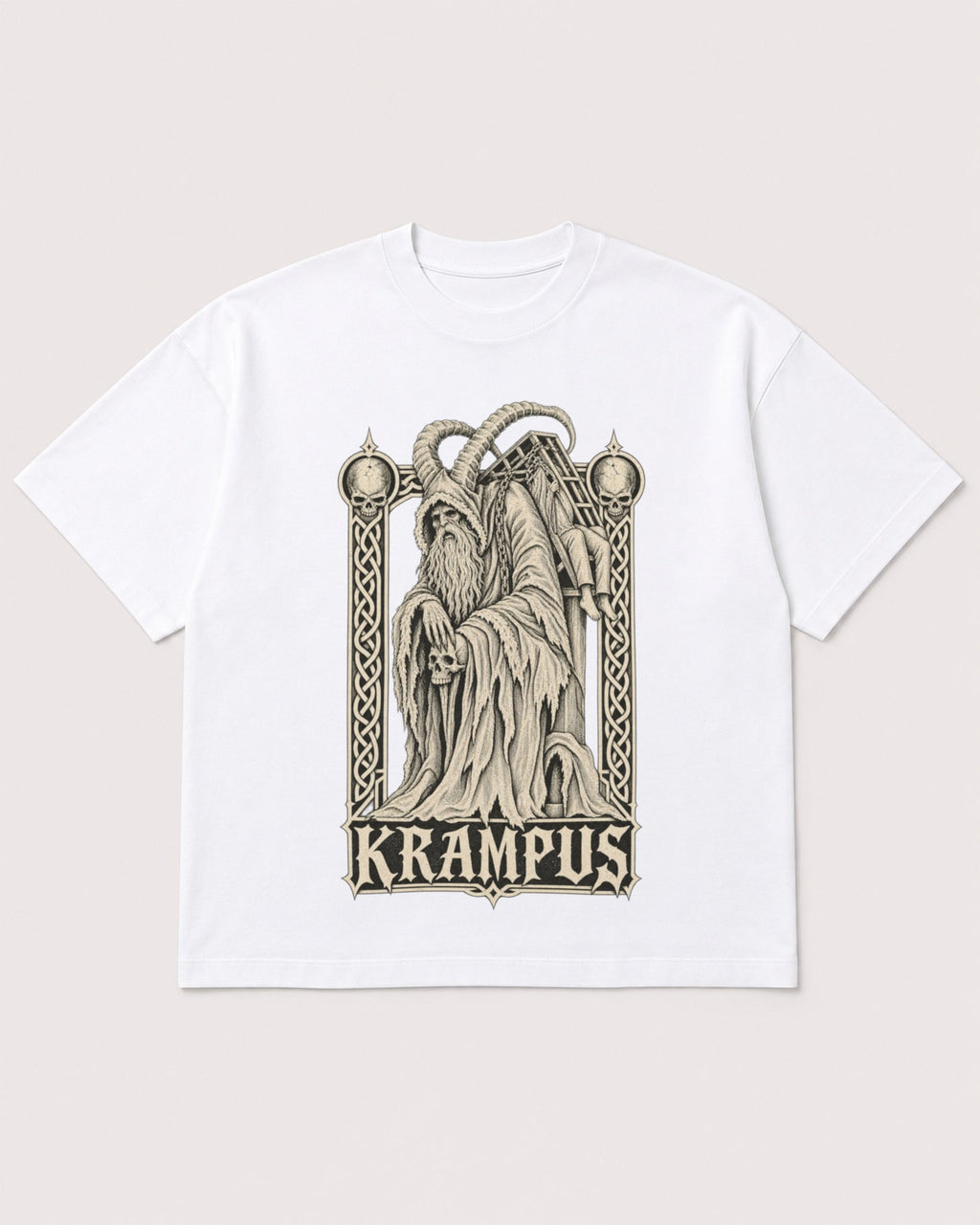 Mockup Boxy Heavyweight Tee White product