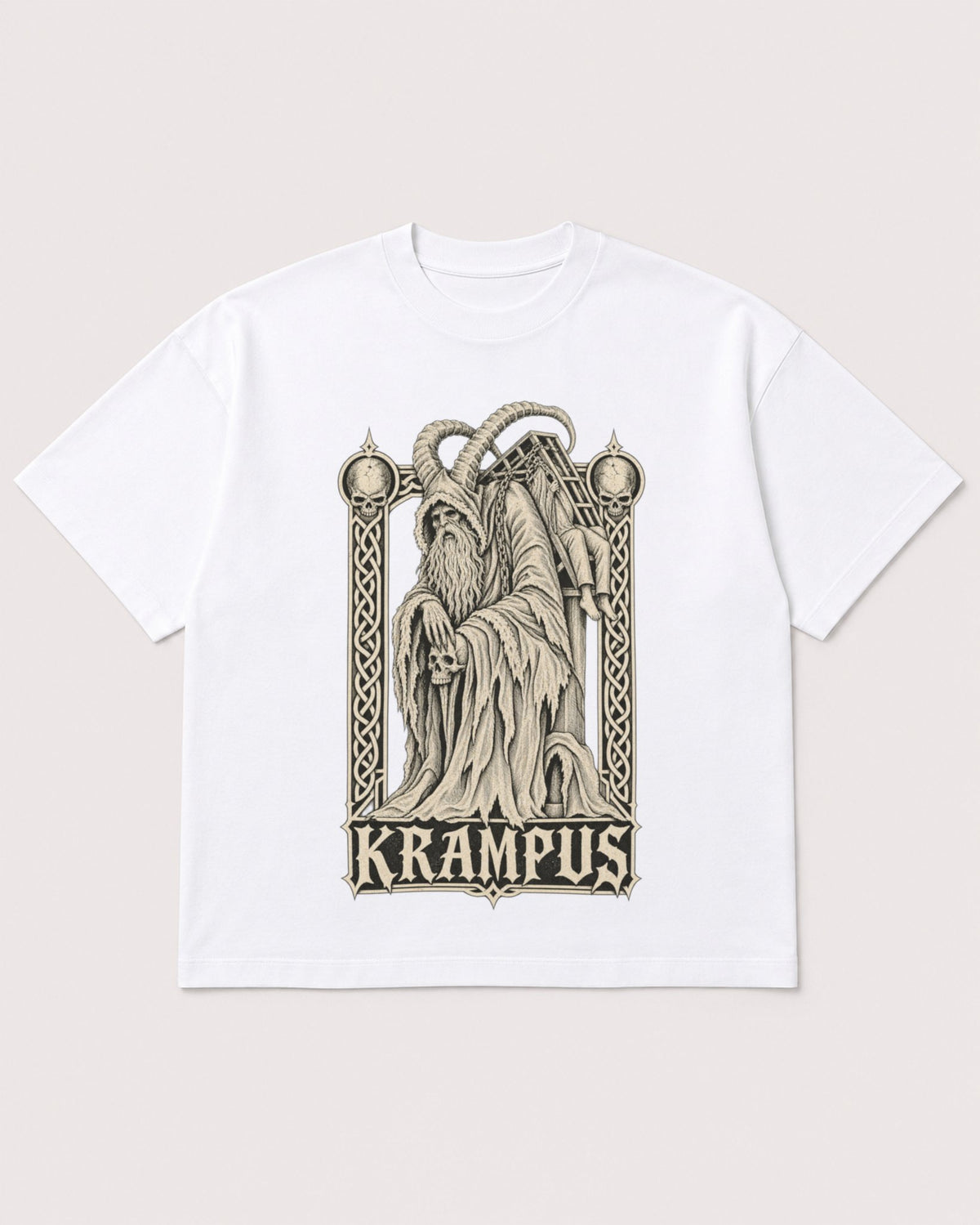 Mockup Boxy Heavyweight Tee White product