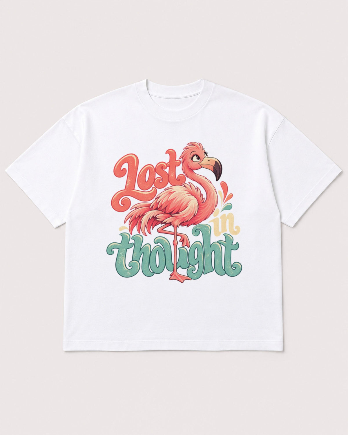 Mockup Boxy Heavyweight Tee White product
