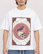Mockup Boxy Heavyweight Tee White male close-up 03