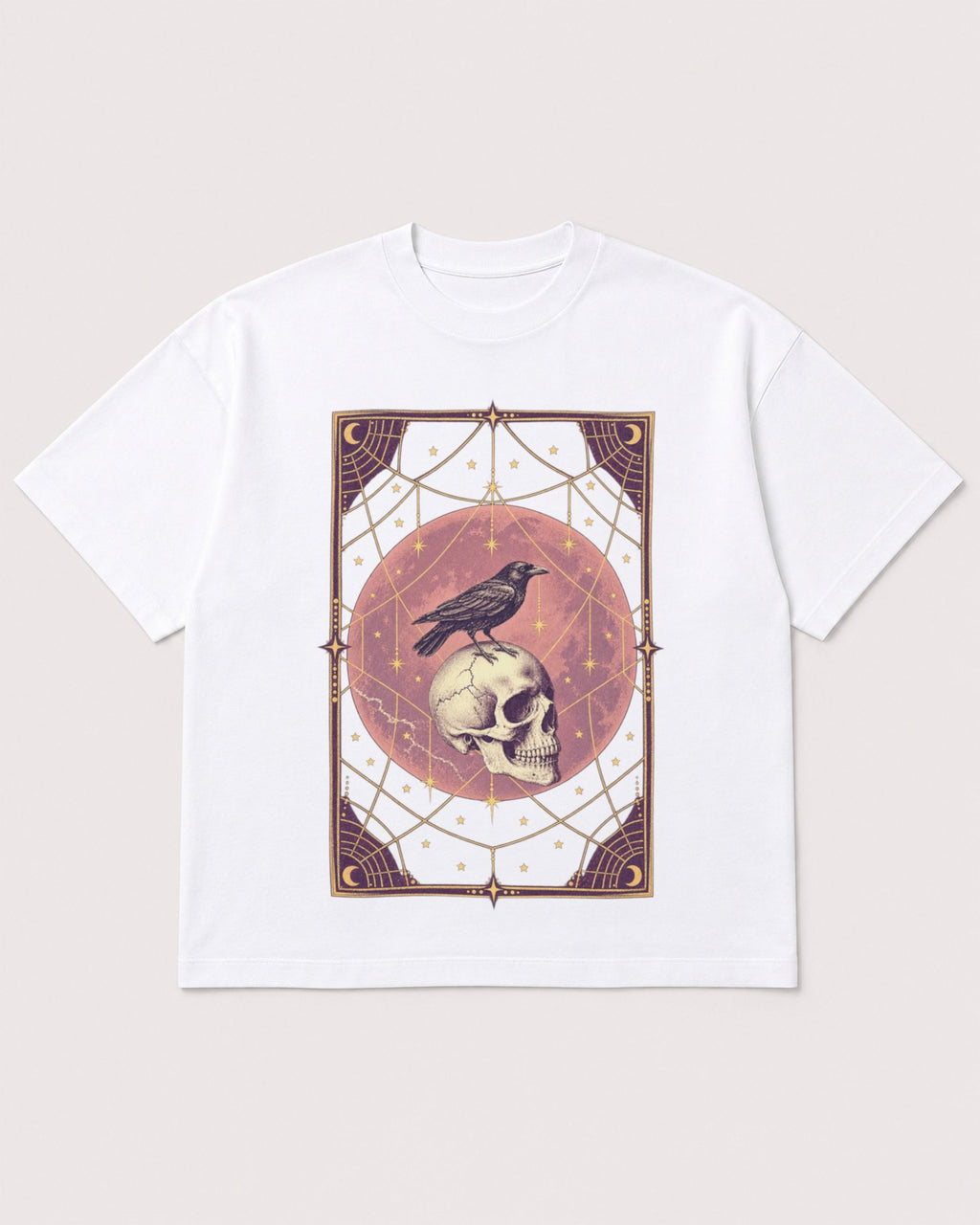 Mockup Boxy Heavyweight Tee White product