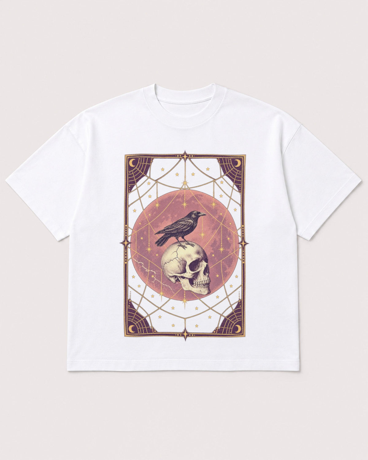 Mockup Boxy Heavyweight Tee White product