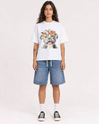 Mockup Boxy Heavyweight Tee White female full-body 06