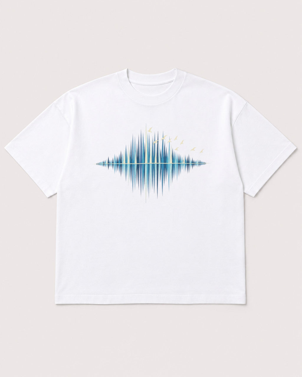 Mockup Boxy Heavyweight Tee White product