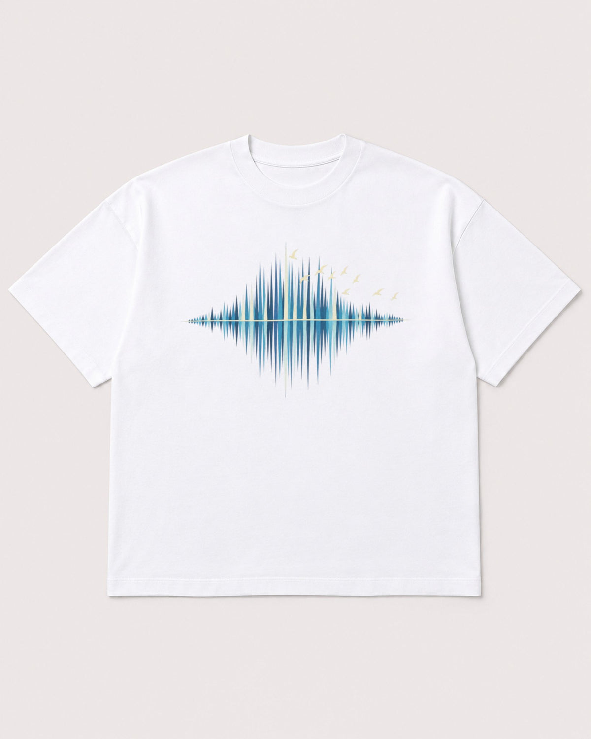 Mockup Boxy Heavyweight Tee White product