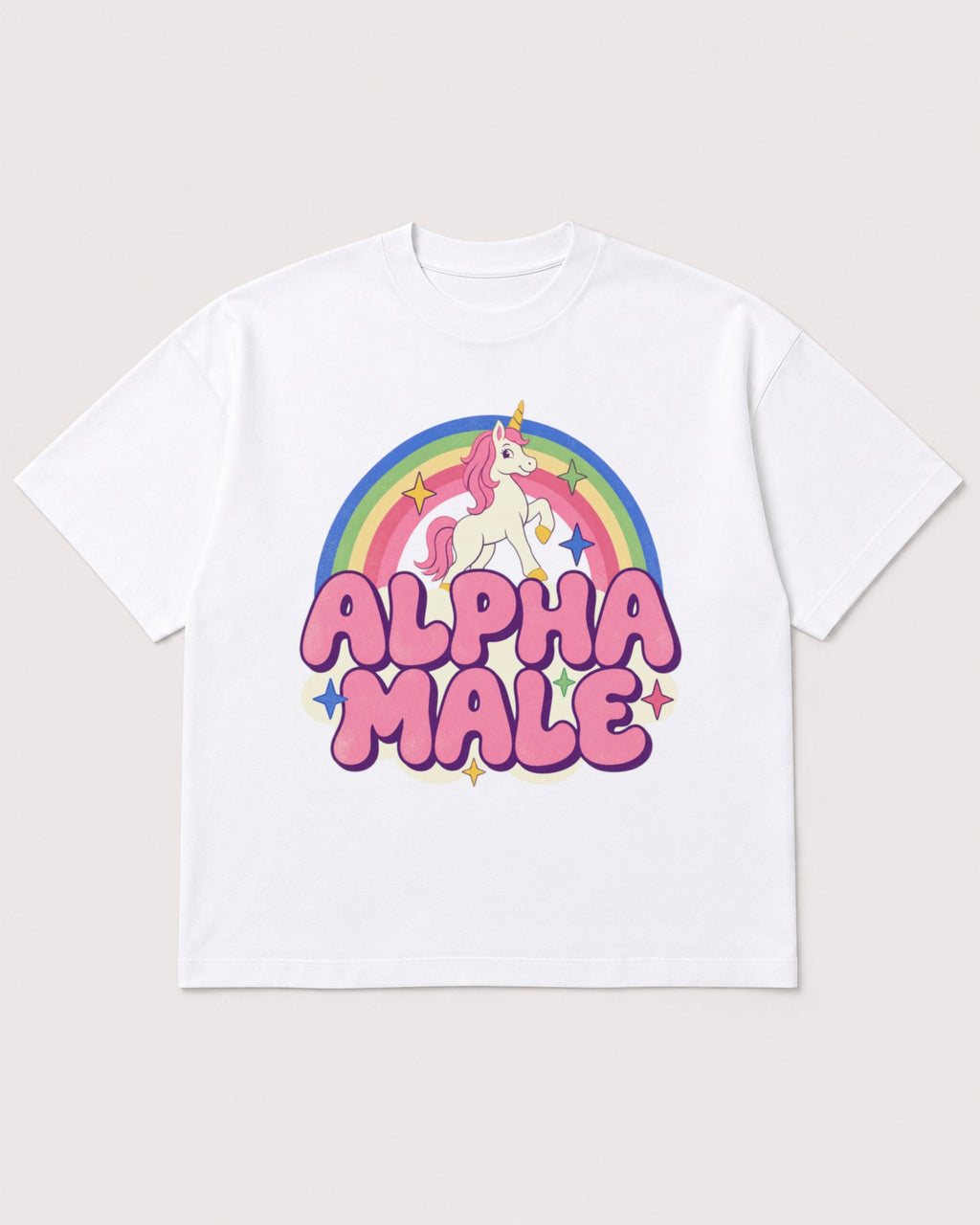 Mockup Boxy Heavyweight Tee White product