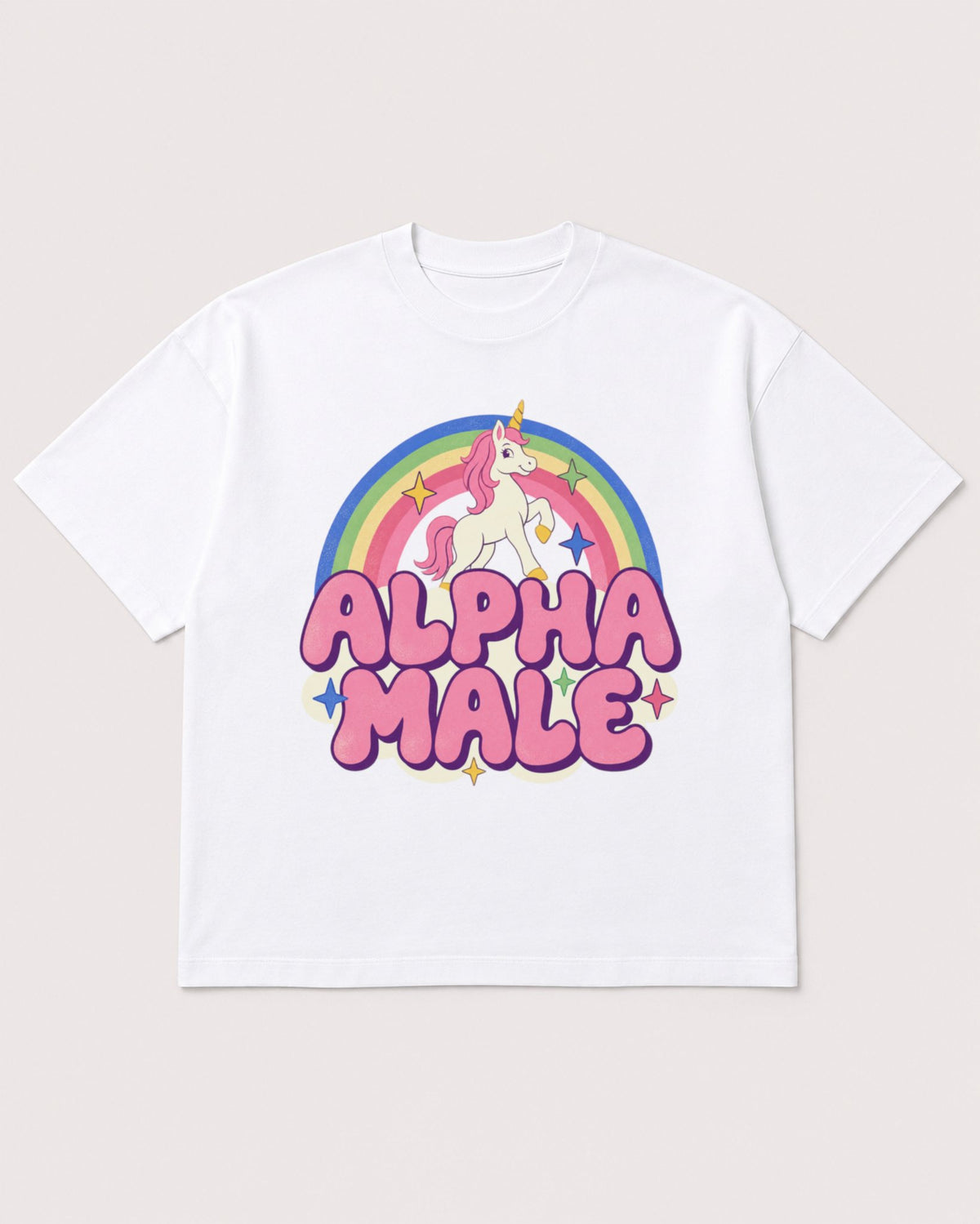 Mockup Boxy Heavyweight Tee White product