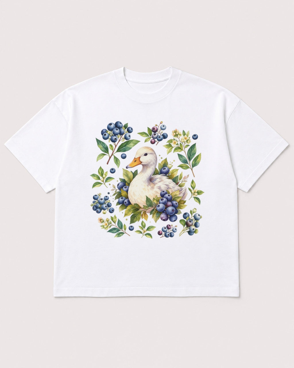 Mockup Boxy Heavyweight Tee White product