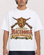 Mockup Boxy Heavyweight Tee White male close-up 26