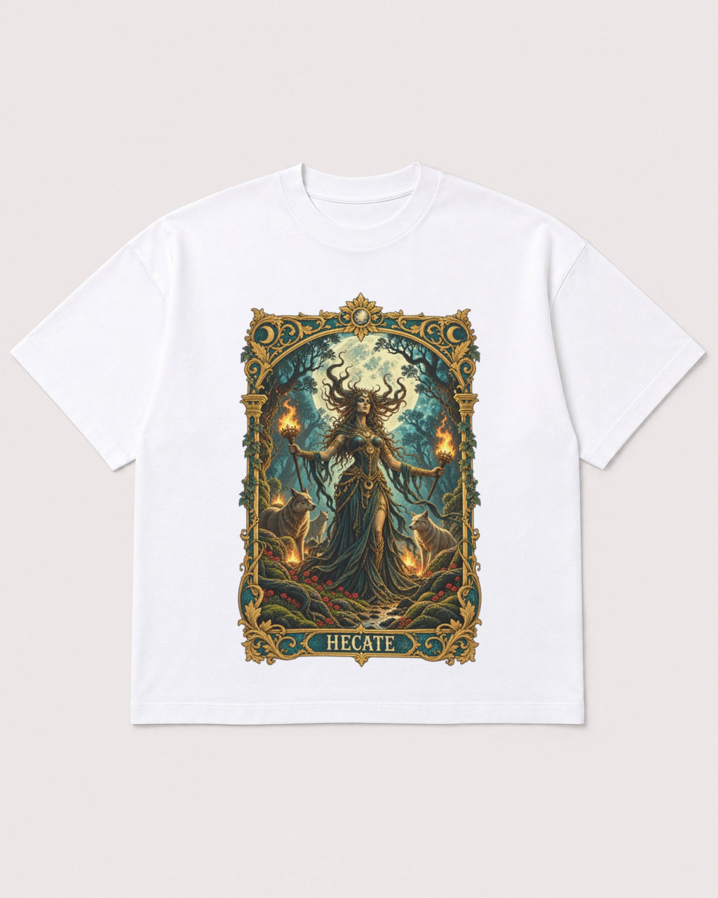 Mockup Boxy Heavyweight Tee White product