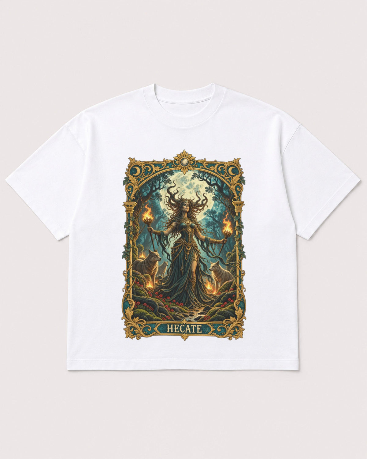 Mockup Boxy Heavyweight Tee White product