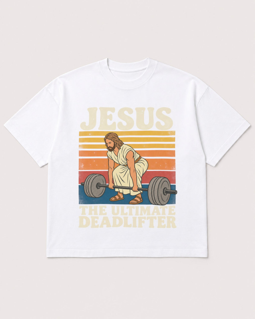 Mockup Boxy Heavyweight Tee White product