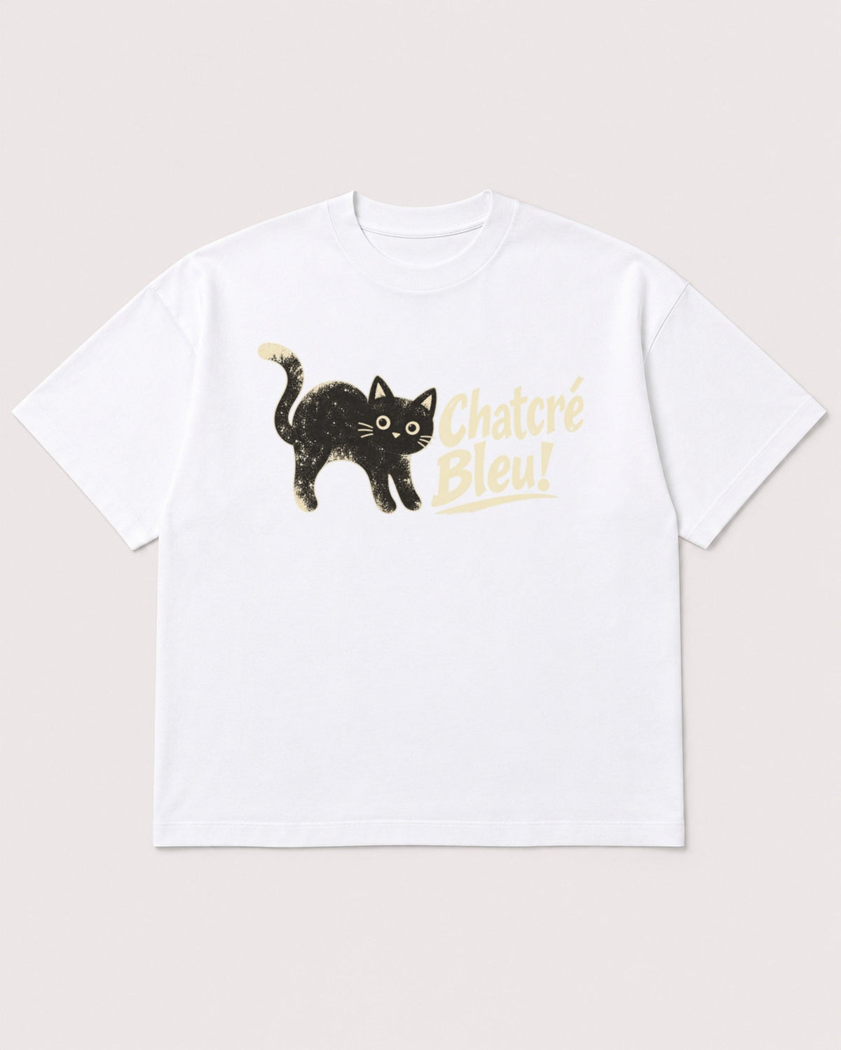 Mockup Boxy Heavyweight Tee White product
