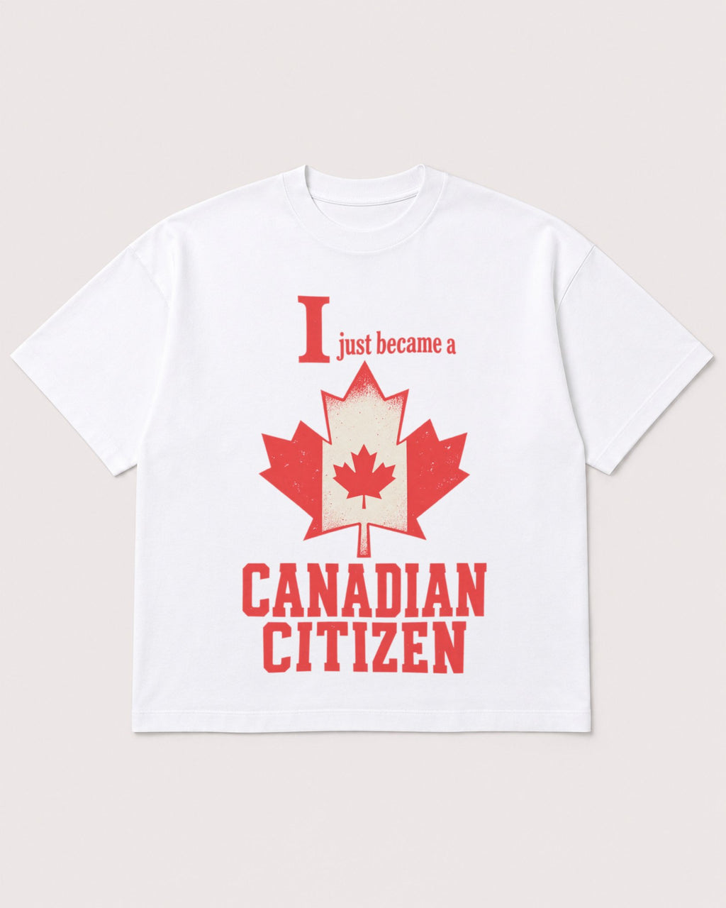 Mockup Boxy Heavyweight Tee White product