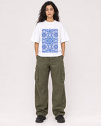Mockup Boxy Heavyweight Tee White female full-body 07