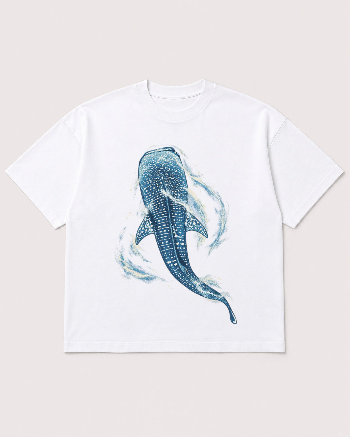 Mockup Boxy Heavyweight Tee White product