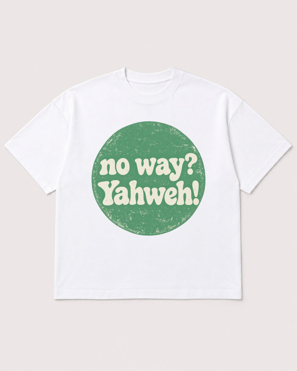 Mockup Boxy Heavyweight Tee White product