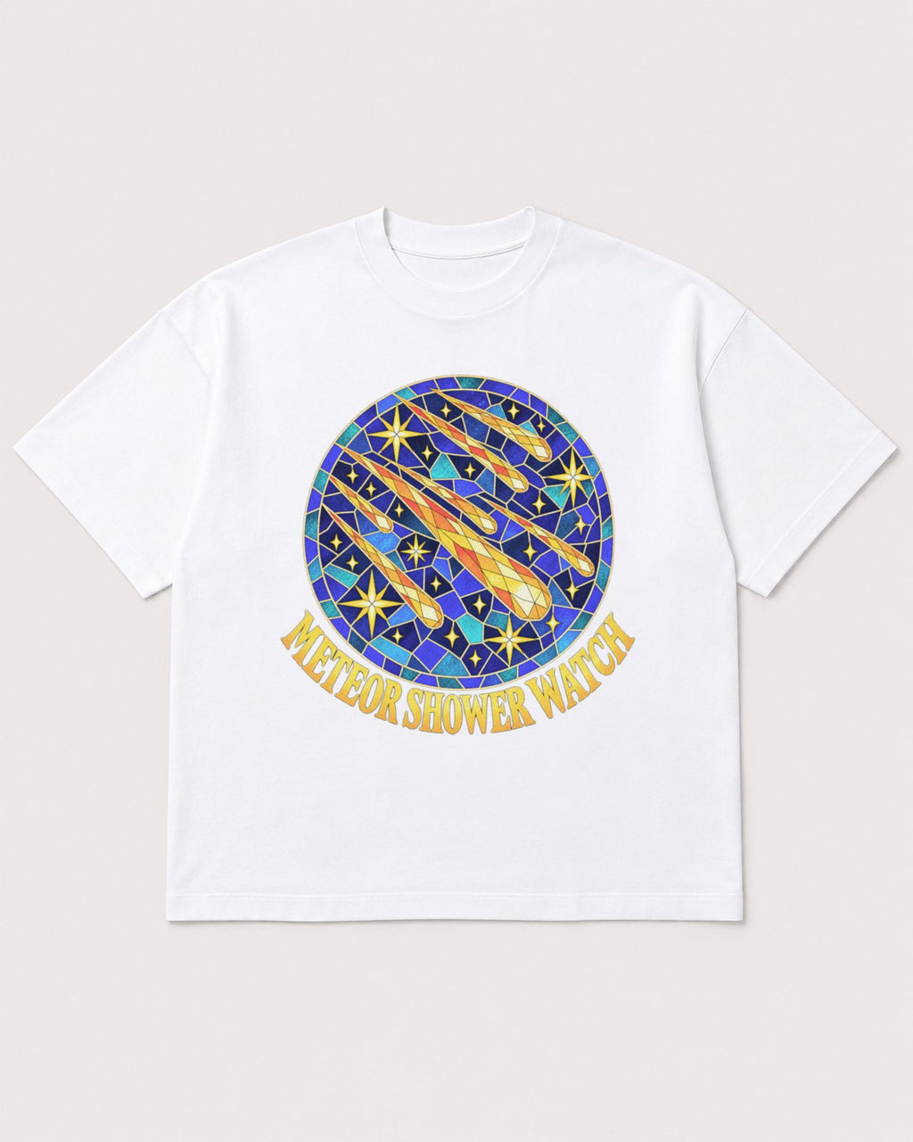 Mockup Boxy Heavyweight Tee White product