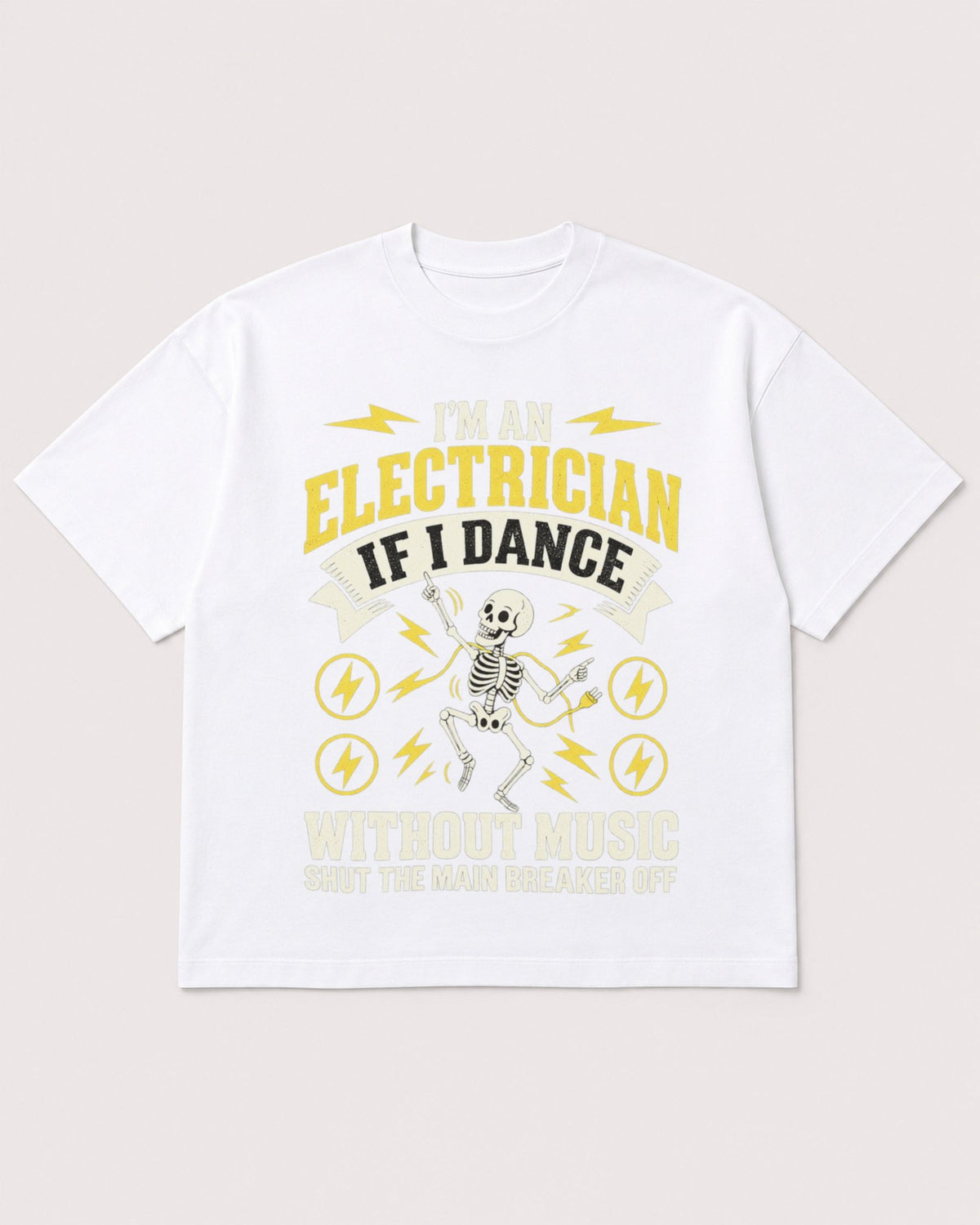 Mockup Boxy Heavyweight Tee White product